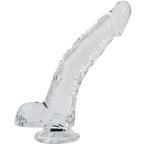 Alive Stallion - Transparent Realistic Body Safe Dildo 8 Inch > Dildos > Realistic Dildos