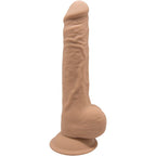Silexd 9.5 Inch Model 1 Caramel Premium Silicone Dildo Dual Density > Dildos > Large Dildos