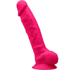 Silexd Model 1 Realistic Dual Density Silicone Dildo with Suction Cup (7 to 10 Inch) 9 Inch Pink > Dildos > Realistic Dildos