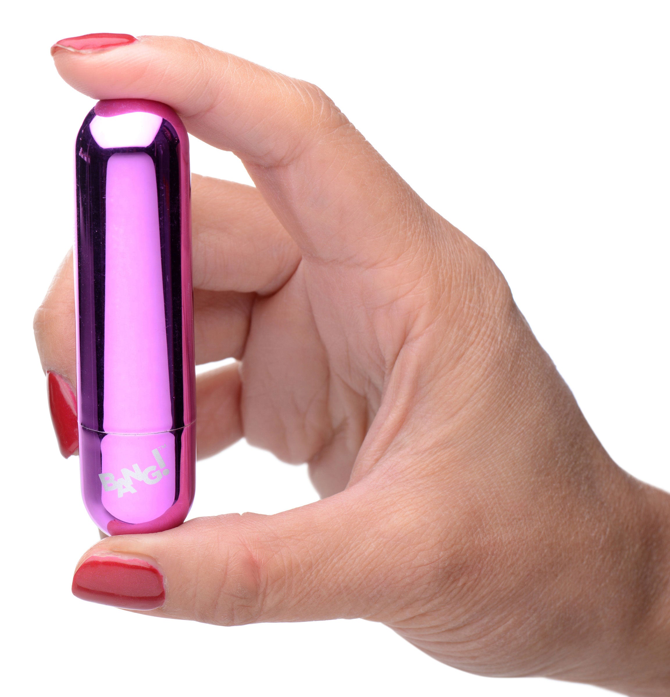 Bang 10X Vibrating Metallic Bullet Purple > Vibrators > Mini Vibrators