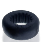 Oxballs Axis Inner Ribbed Griphold Comfort Cock Ring Black Ice > Cock Ring > Single