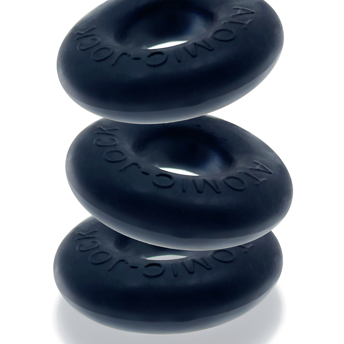 Oxballs Ringer 3-Pack (Night Black) – Silicone Cockring Set > Cock Ring > Sets