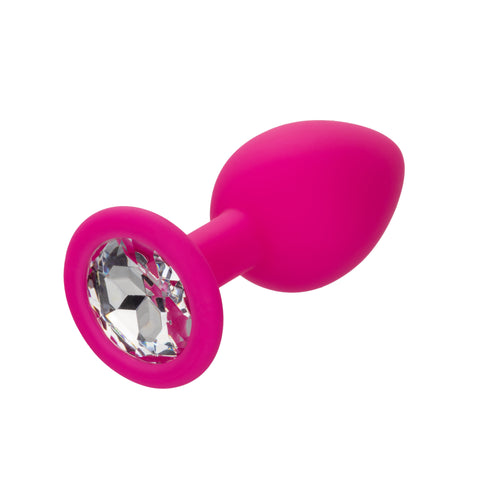 Cheeky Gems Pink Anal Training Kit with 3 Graduated Silicone Plugs and Gem Base > Anal Range > Butt Plug Kits