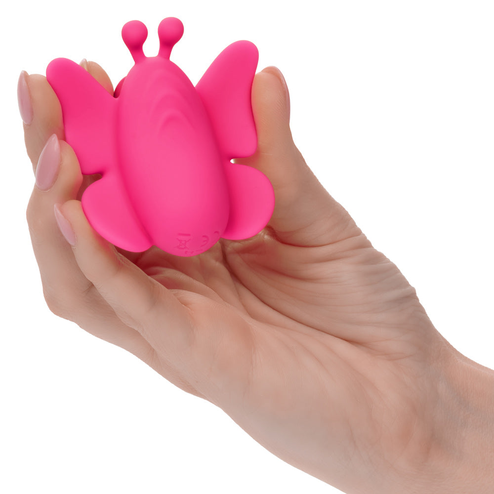 Neon Vibes The Flutter Vibe Pink Butterfly Panty Vibe with 10 Functions Silicone Waterproof > Sex Toys For Ladies > Panty Vibes
