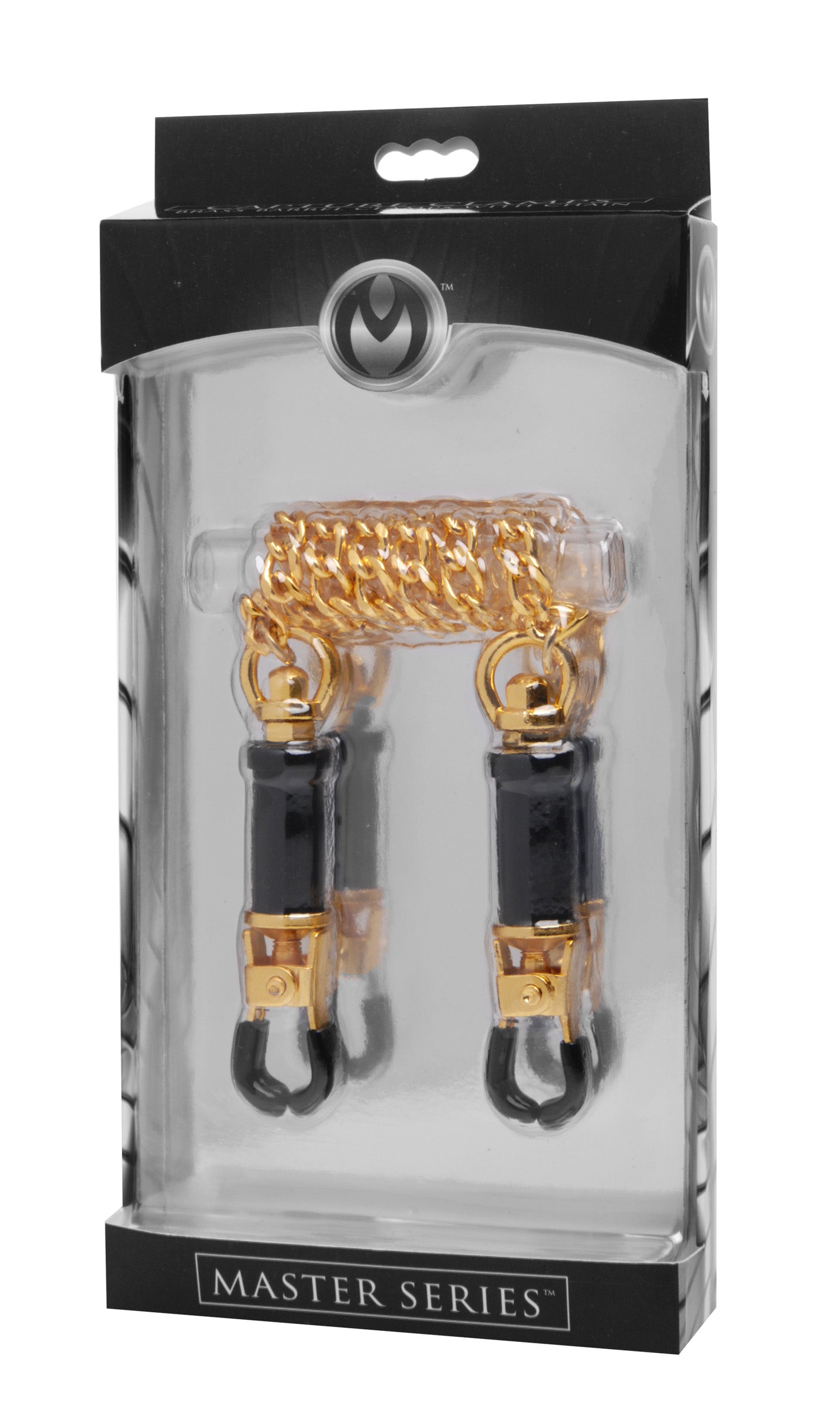 Deluxe Adjustable Nipple Clamps – Gold Barrel Style Sensation Play Accessory > Sex Toys > Nipple Clamps