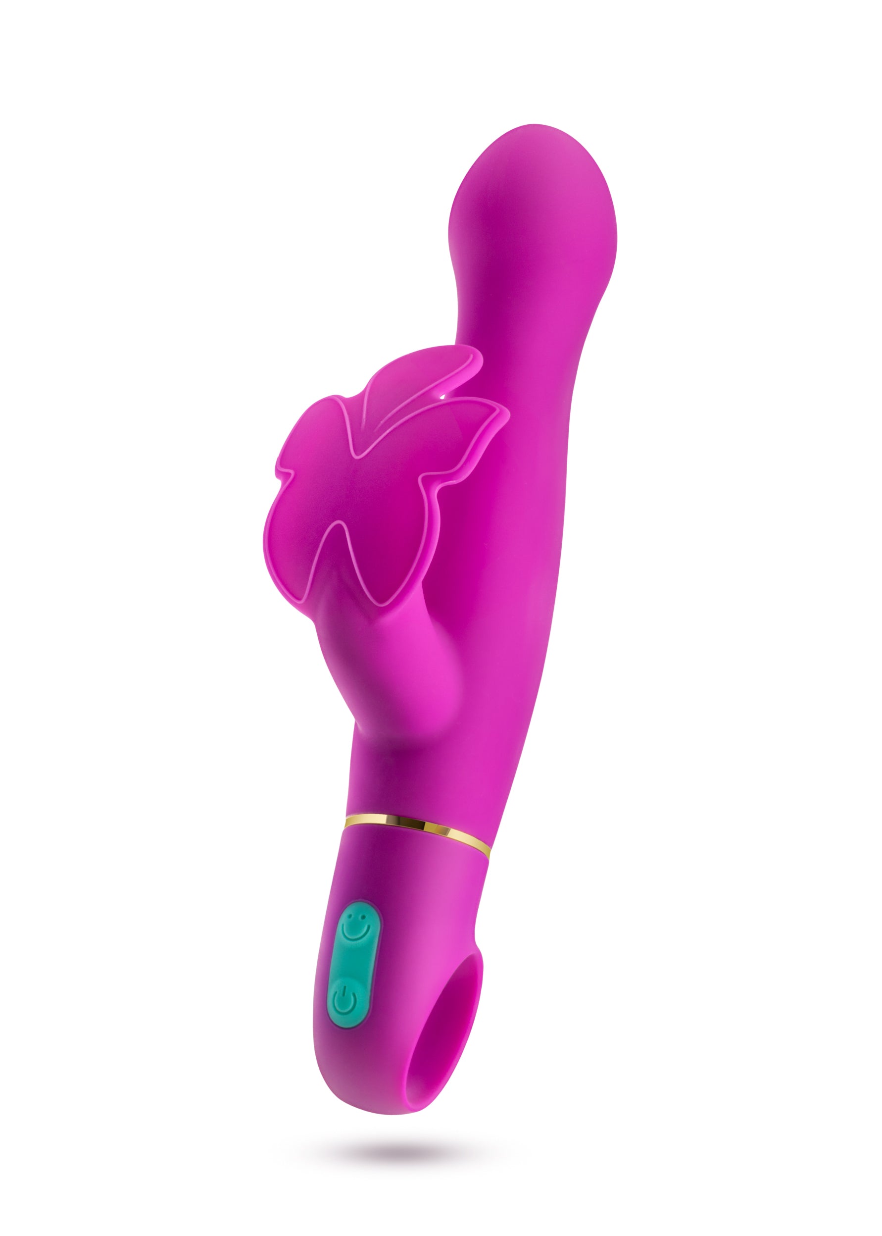 Aria Naughty AF Plum 18.4 cm Butterfly Vibrator > Vibrators > Ladies > Rabbit
