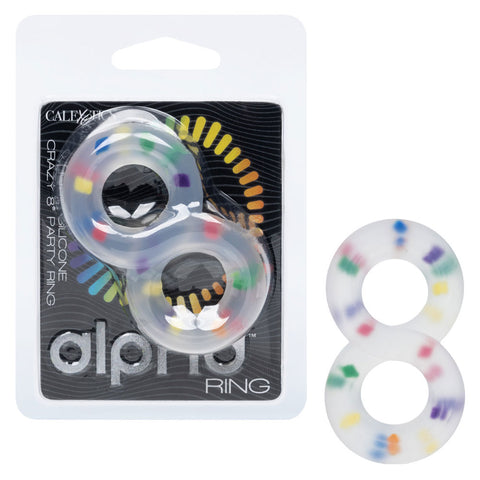 Alpha™ Liquid Silicone Crazy 8® Party Ring COCK RINGS