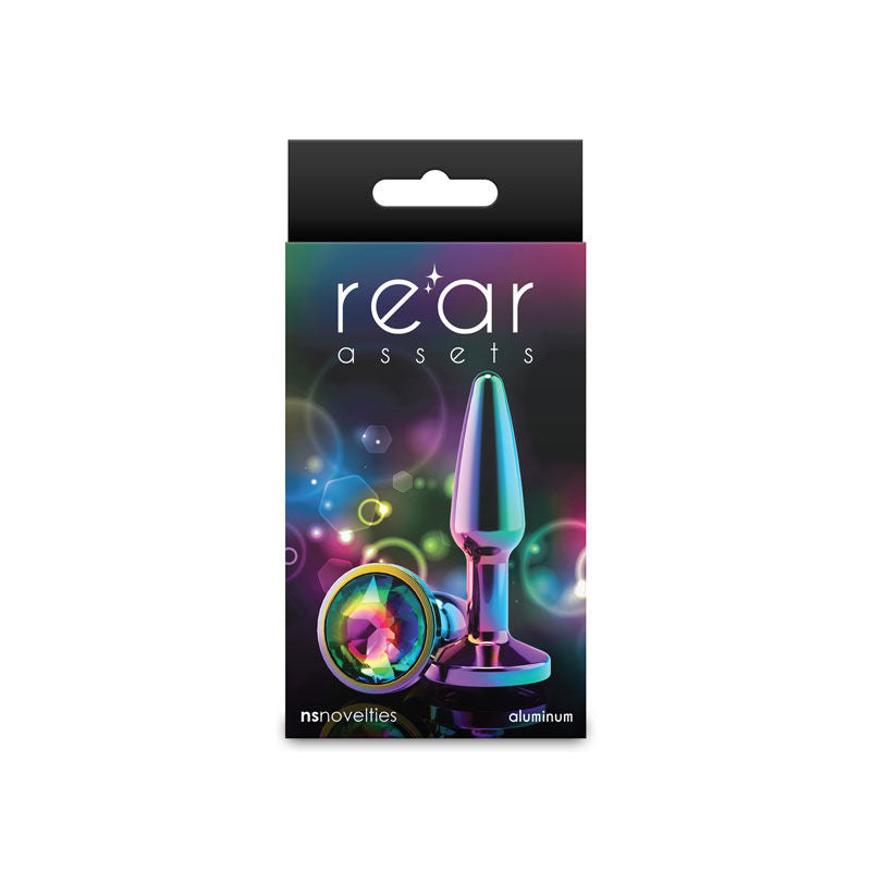 Rear Assets Tapered Small (Gunmetal Black) – Lightweight Butt Plug Butt Plugs