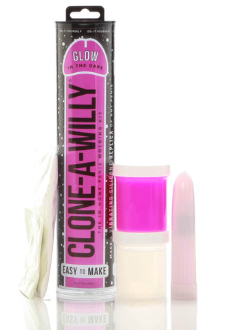 Clone A Willy Glow In The Dark Pink Kit > Realistic Dildos and Vibes > Mould your own kits
