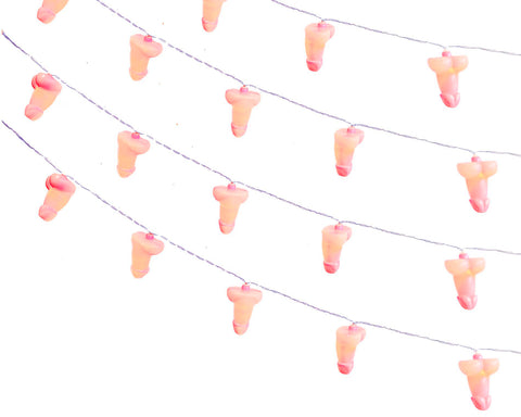 Glitterati Penis Party String Lights for Bachelorette Parties and Celebrations Gag Gifts & Novelties