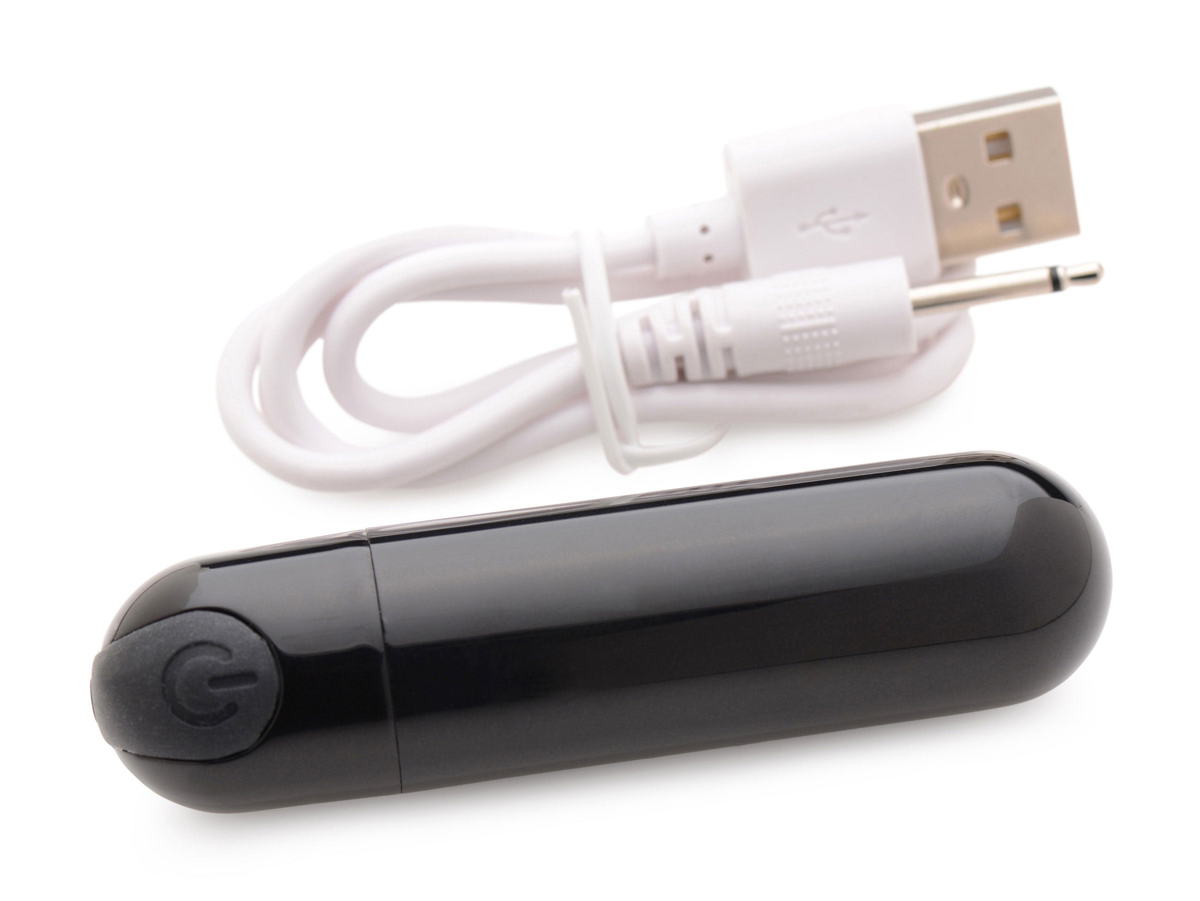 Bang 10X Rechargeable Vibrating Bullet (Black) – Compact Bullet Vibrator Black > Vibrators > Mini Vibrators