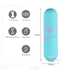 Maia Julia Teal 7.6 Centimeter Bullet Vibrator > Vibrators > Mini Vibrators