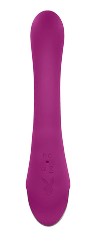 Playboy Pleasure THUMPER Velvet Silicone Rabbit Vibrator VIBRATORS-RABBIT