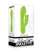 Brat Bunny (Green) – Electric Dual Motor Rabbit Vibrator Green > Vibrators > Ladies > Rabbit