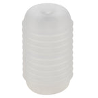 Pop Sock Ribbed Clear Soft Tight Stretchy Reversible Masturbator Sleeve > Sex Toys For Men > Masturbators Cup