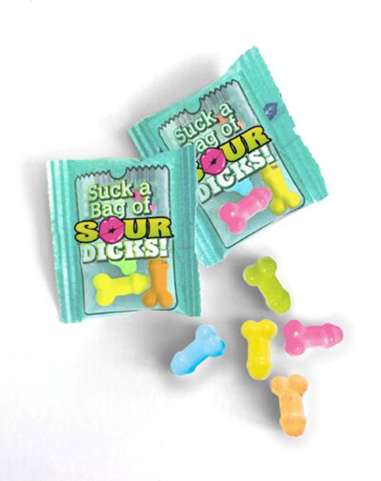 Suck A Bag Of Sour Dicks – Bulk Bag Of 25 Pecker Lollies Candy Default Title > Novelties > Candy & Edible Items