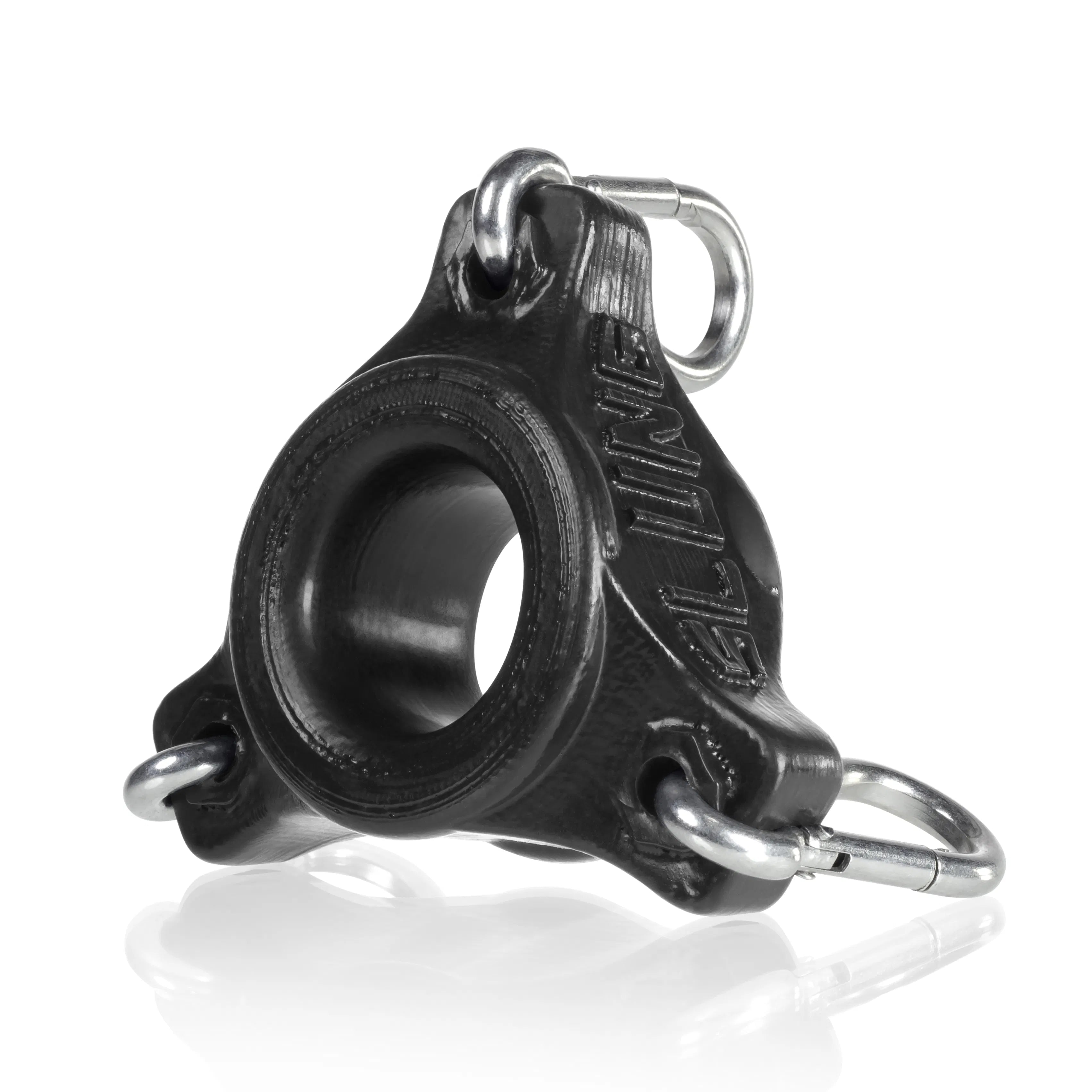 Slung Ballstretcher With Three 2 Inch Carabiners – Ballstretcher > Sex Toys For Men > Ball Stretchers