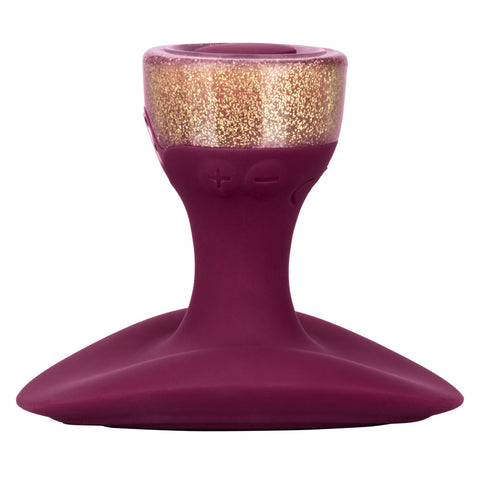 Jopen Starstruck Fantasy Burgundy Silicone Handheld Massager with Glitter Base and 35 Vibration Functions Vibrators - G Spot
