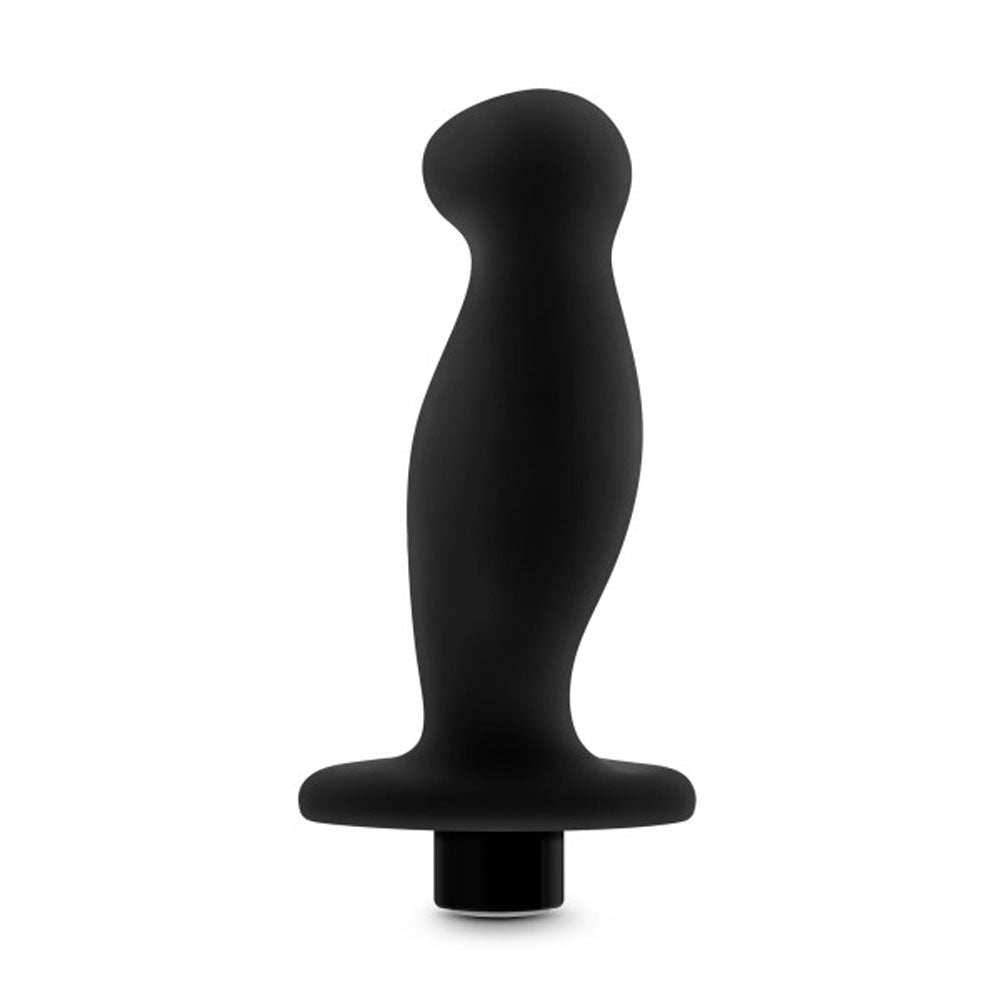 Anal Adventures Platinum Silicone Prostate Massager Toy Black > Anal Range > Prostate Plugs Main image