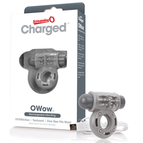 O Wow Ring – Rechargeable Vibrating Cock Ring with 10 Vibration Functions > Cock Ring > Vibrating