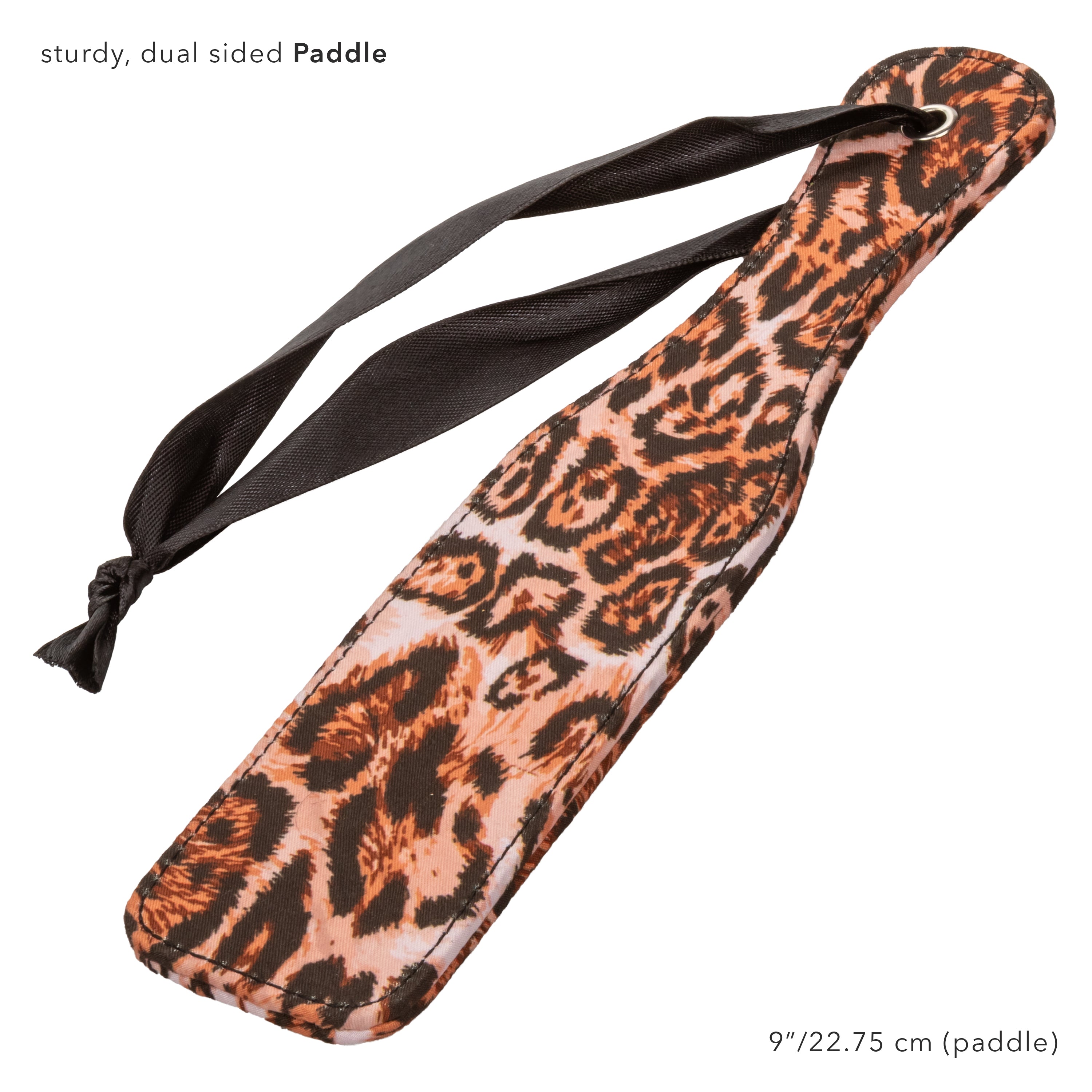 Unleashed Adventure Set 7-Piece Animal Print Faux Leather BDSM Kit with Travel Case > Bondage Gear > Bondage Kits