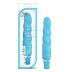 Luxe Anastasia Aqua 5.25 Inch Vibrating Silicone Toy Blue > Vibrators > Standard Vibrators