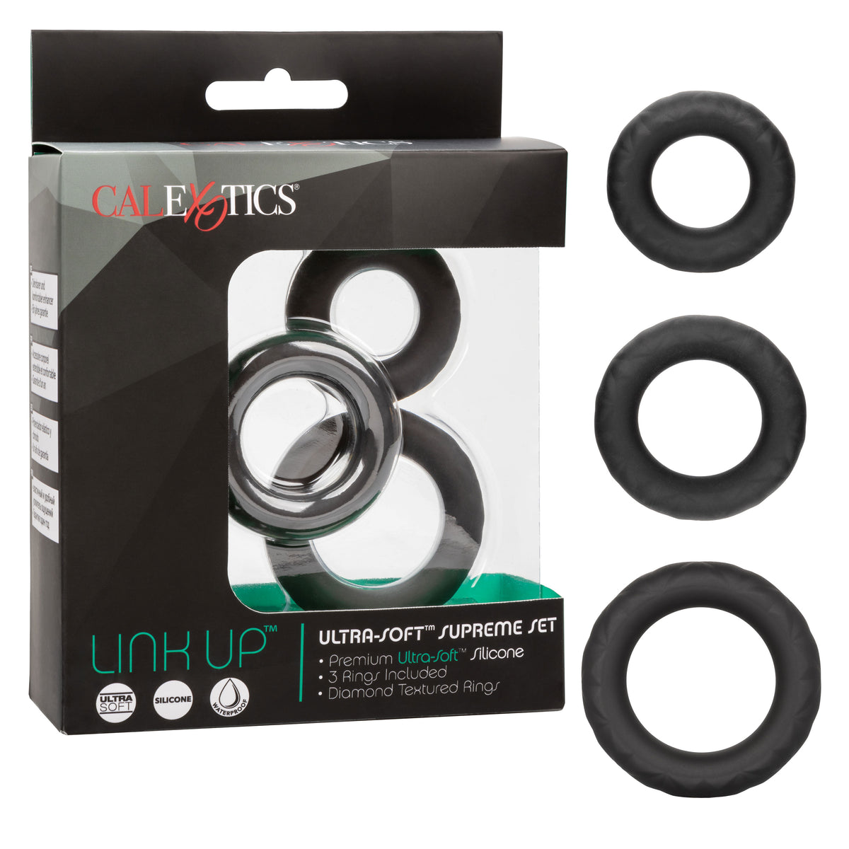 Link Up Ultra Soft Supreme – Stretchy Cock Ring Set > Cock Ring > Sets