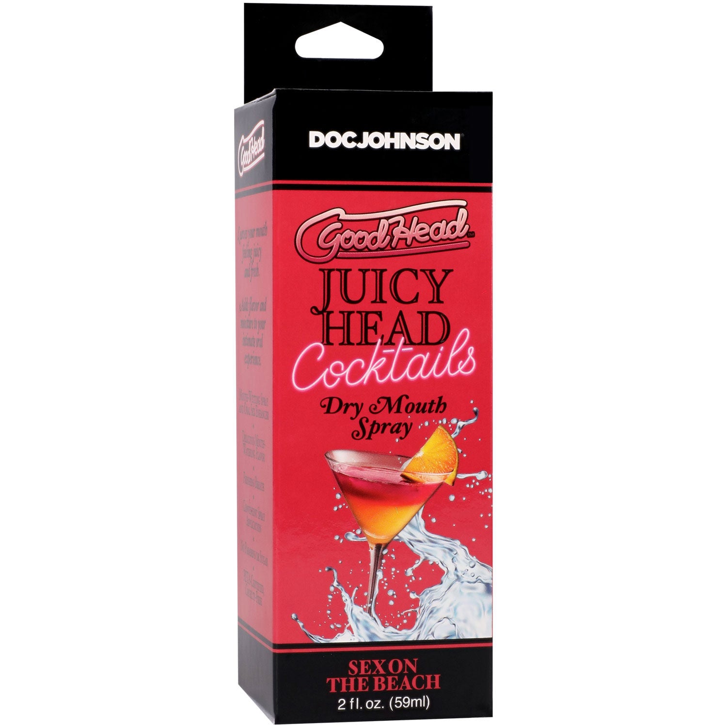 Goodhead Juicy Head (Sex on the Beach) – Vegan Friendly Dry Mouth Spray Default Title > Lube > Oral Gels & Sprays Main image