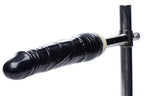Master Series Imprisoned Metal Stockade with Built-In Dildo – Heavy-Duty Bondage Equipment > Sex Toys > Sex Furniture