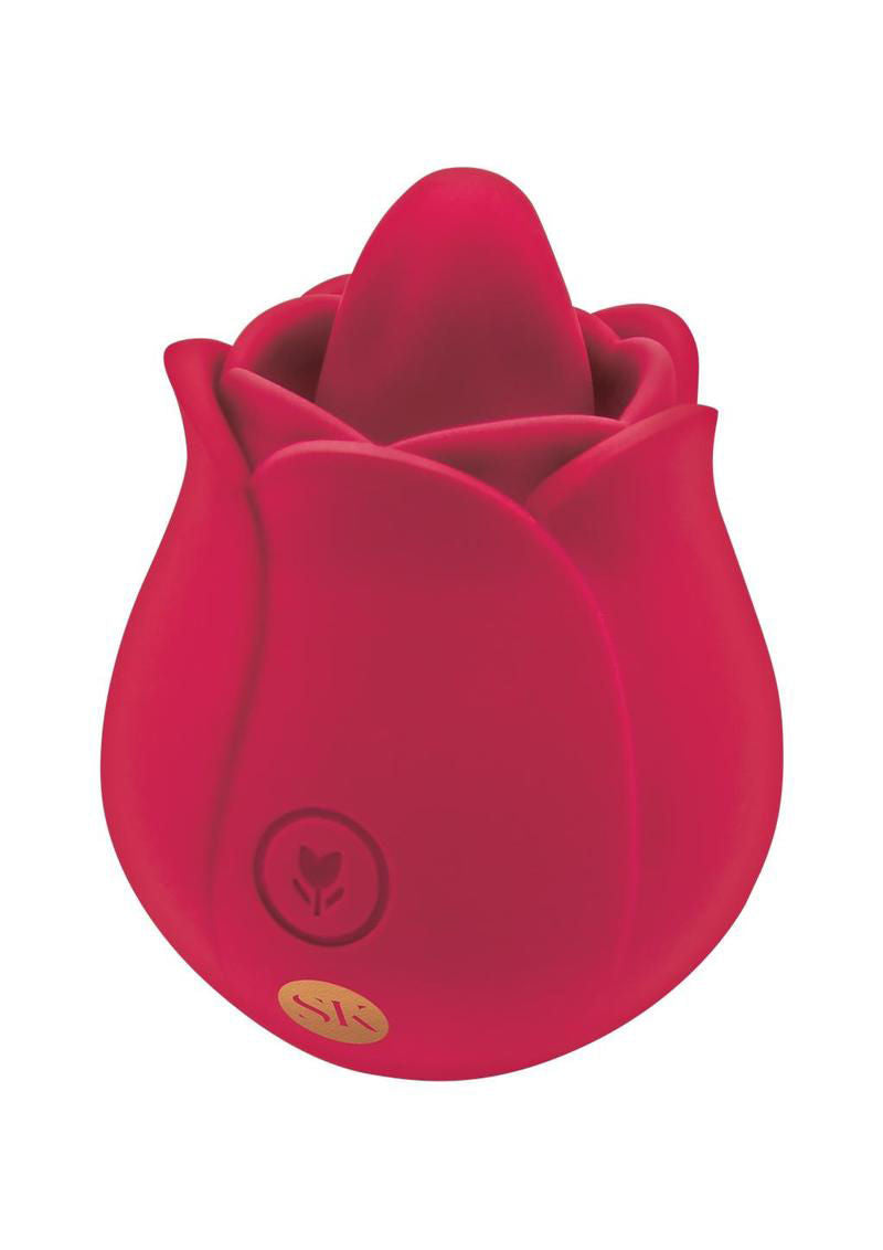 Rosegasm Rose Blossom Licker - Red STIMULATORS