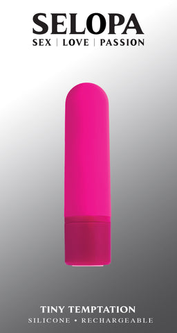 Selopa Tiny Temptation Vibrating Bullet Pink 9.2 cm > Vibrators > Mini Vibrators