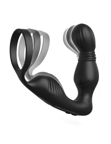 Anal Fantasy Elite Ass-Gasm P-Spot Milker 5.25 Inch Prostate Massager Black > Anal Range > Prostate Massagers