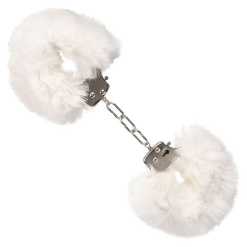 Ultra Fluffy White Furry Cuffs – Soft Bondage Handcuffs > Bondage Gear > Handcuffs