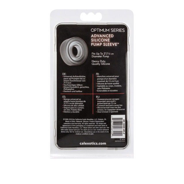 Optimum Series Advanced Silicone Pump Sleeve Smoke - Fits up to 3 Inch Diameter Pumps > Pumps > Pump Accessories