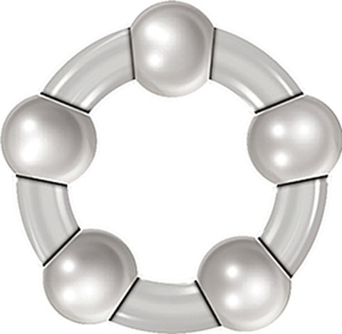 Zero Tolerance Three Amigos Clear Cock Rings Set of Three Clear COCK RING Set