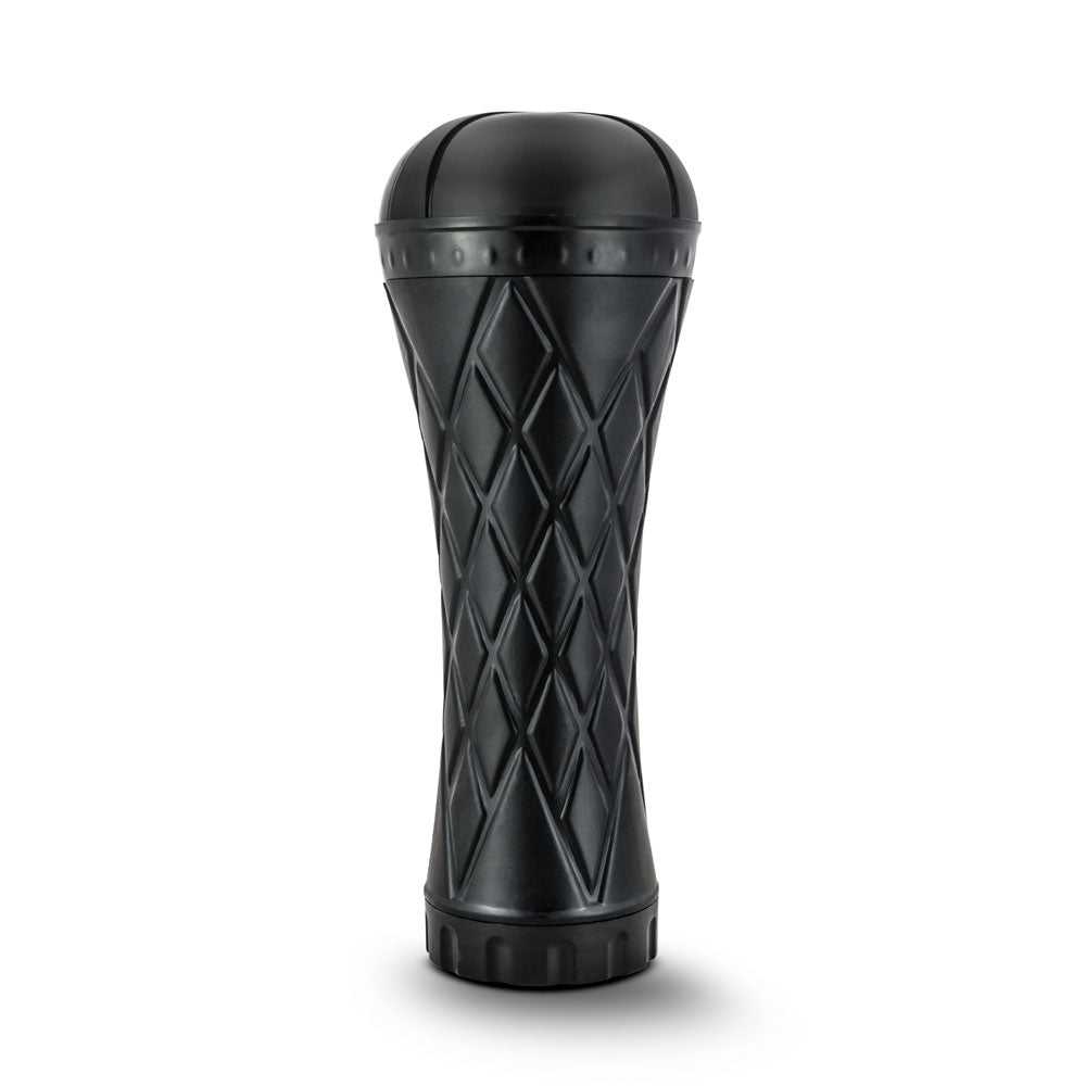 M for Men Torch Vanilla Pussy Masturbator Black|Beige > Sex Toys For Men > Masturbators > Manual