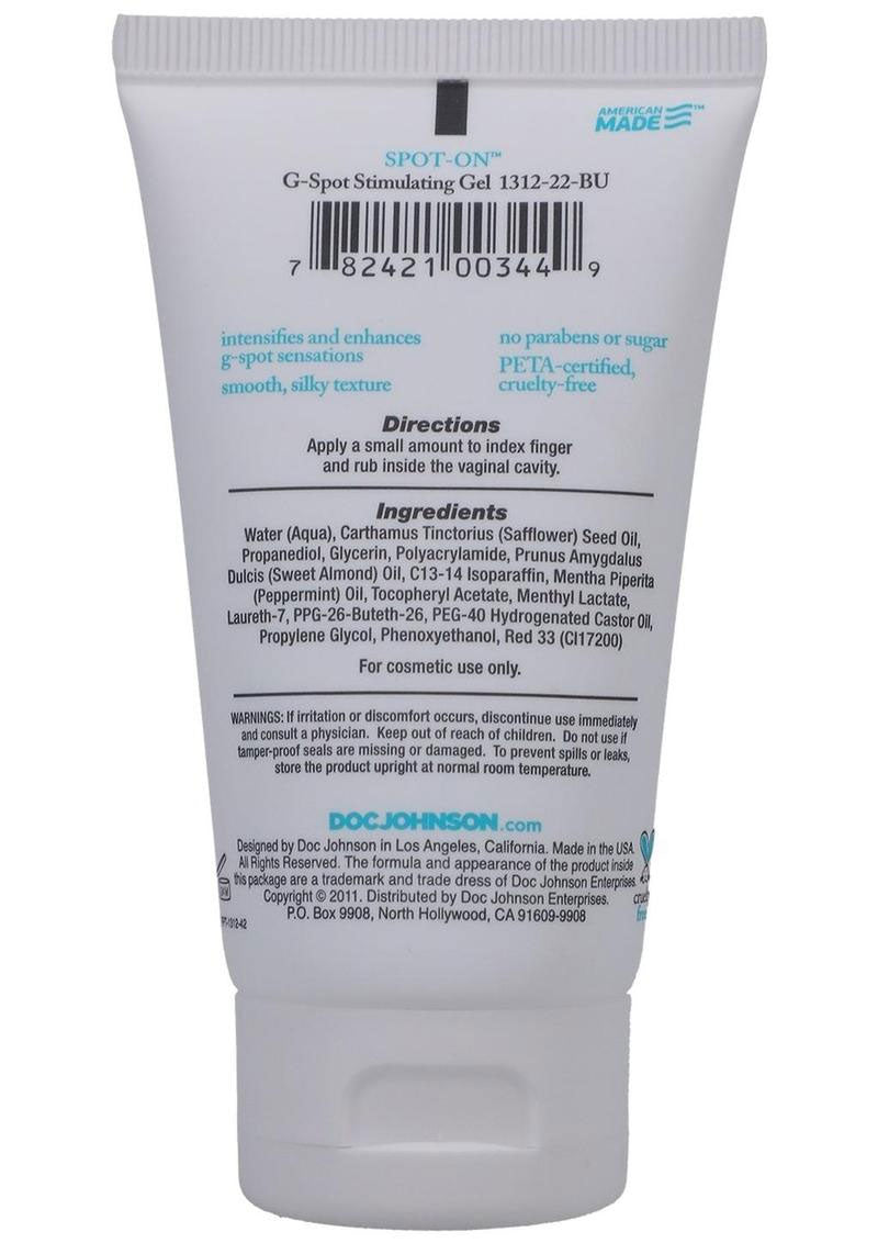 Spot-On G-Spot Stimulating Gel for Women 56 Gram Tube > Essentials > Womens Enhancers
