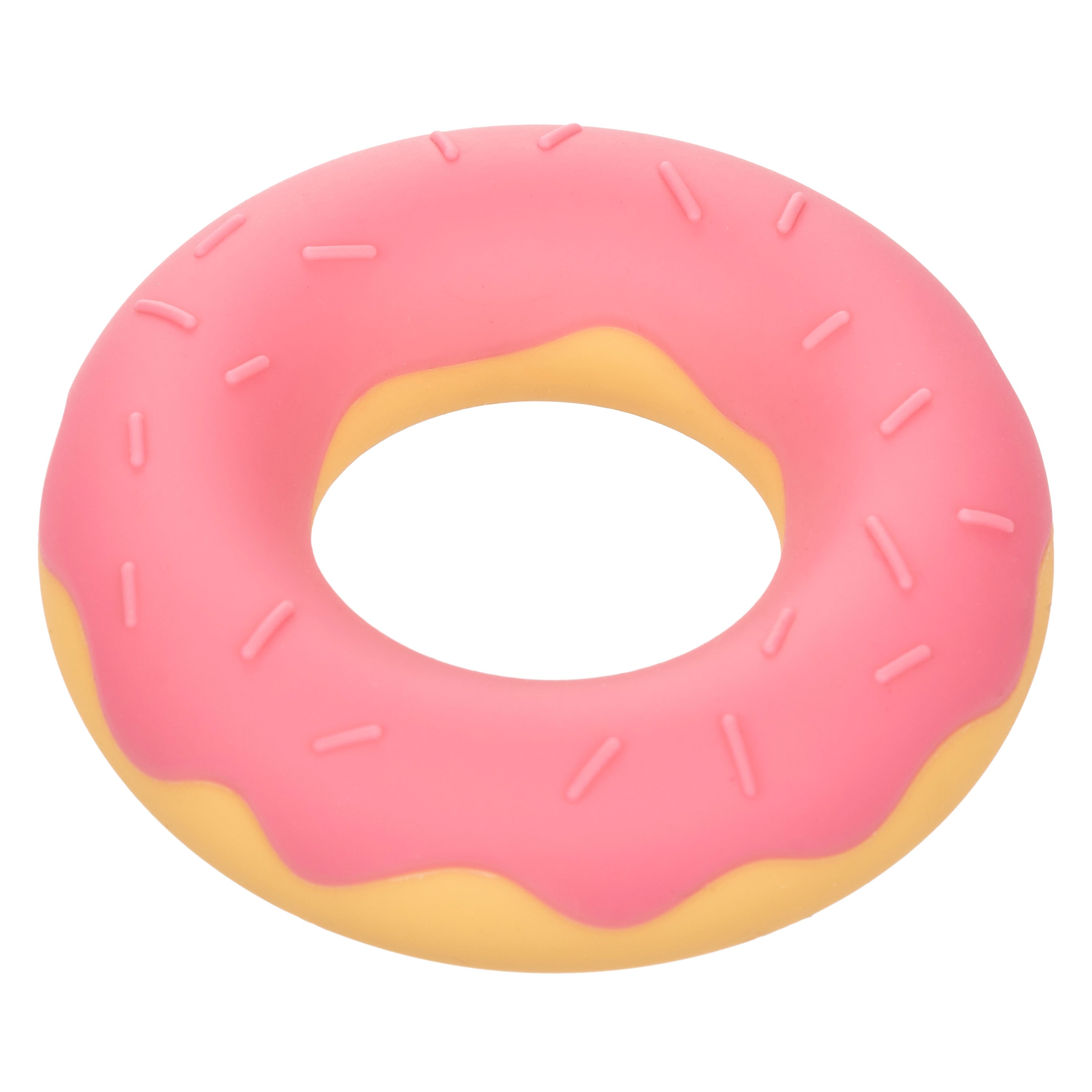 Naughty Bits Dickin Donuts Pink Silicone Donut Cock Ring > Cock Ring > Single Main image