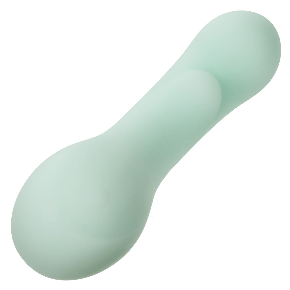 Pacifica Bora Bora Intimate Toy in Soft Mint Green with 10 Vibration Functions, USB Rechargeable, Waterproof IPX7 Liquid Silicone Vibrators - G Spot