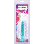 Doc Johnson Crystal Jellies (Teal) – Anal Starter Butt Plug - 6 Inch Teal > Anal Range > Butt Plugs
