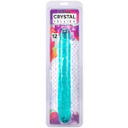 Doc Johnson Jr Double Dong 12 Inch Flexible Shaft Teal > Dildos > Double Dildos
