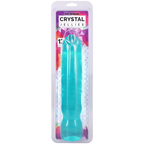 Doc Johnson Crystal Jellies Big Boy – Phthalate-Free 12 Inch Dildo Teal > Dildos > Large Dildos