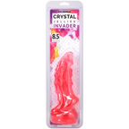Crystal Jellies Mythical Invader – 8.5 Inch Suction Cup Dildo Pink > Dildos > Realistic Dildos