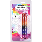Doc Johnson Crystal Jellies 7-Inch Flexible Phthalate Free Dong 7" > Dildos > Realistic Dildos