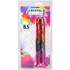 Crystal Jellies Rainbow Dong 8.5 Inch in packaging