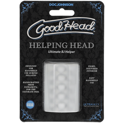 GoodHead Helping Mini Stroker – Ultra-Realistic Handheld Stroker Default Title > Sex Toys For Men > Masturbators > Vibrating