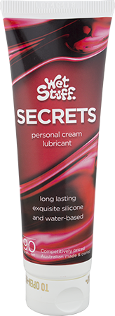 Wet Stuff Secrets – Silicone-Based Lotion Lubricant for Condom Use > Lube > Hybrid