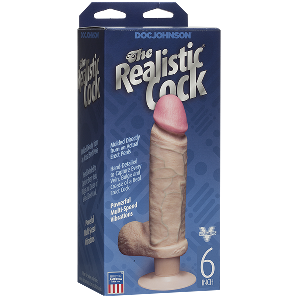 Ultraskyn Vibrating 6 Inch Phthalate-Free Suction Cup Dildo – Realistic Vibrating Dildo 6" > Dildos > Realistic Dildos
