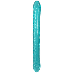 Doc Johnson Crystal Jellies - Flexible 18 Double Dong > Dildos > Double Dildos