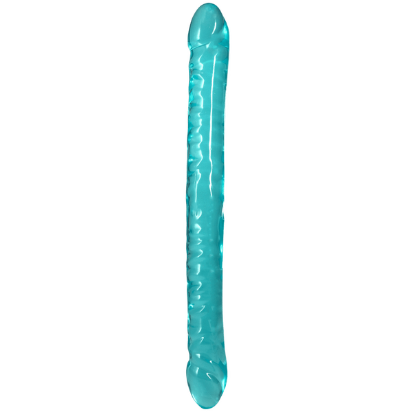 Doc Johnson Crystal Jellies - Flexible 18 Double Dong > Dildos > Double Dildos